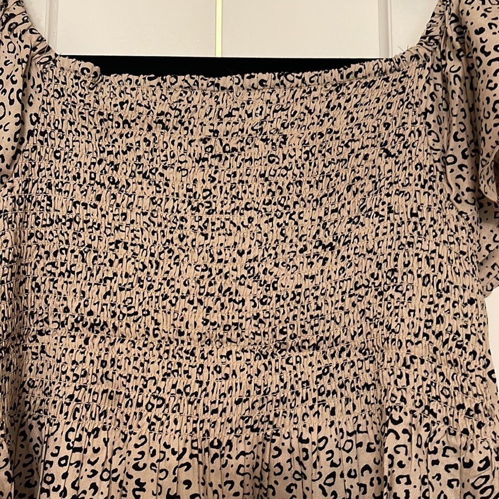 Leopard blouse - Picture 3 of 4